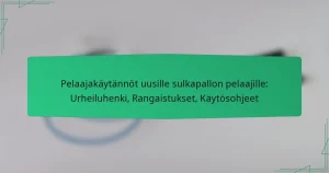 Pelaajakäytännöt uusille sulkapallon pelaajille: Urheiluhenki, Rangaistukset, Käytösohjeet