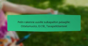 Pelin rakenne uusille sulkapallon pelaajille: Ottelumuoto, Erät, Tasapelitilanteet